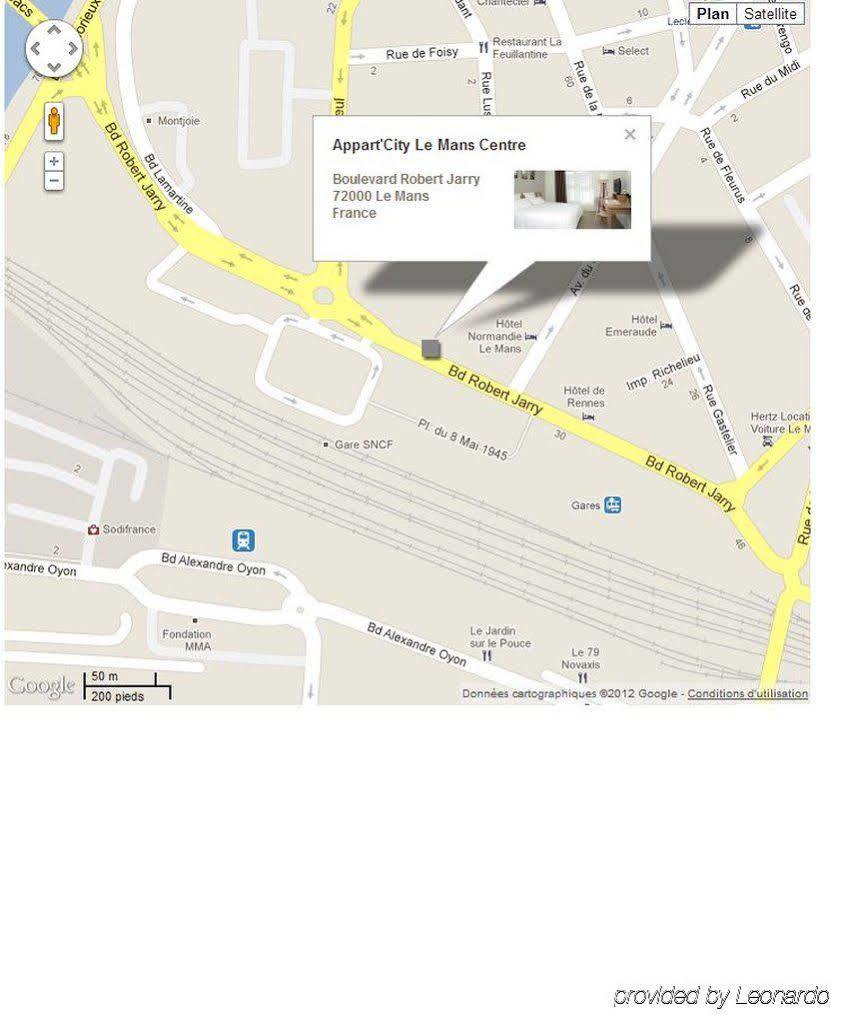 Appart'City Confort Le Mans Centre Zewnętrze zdjęcie